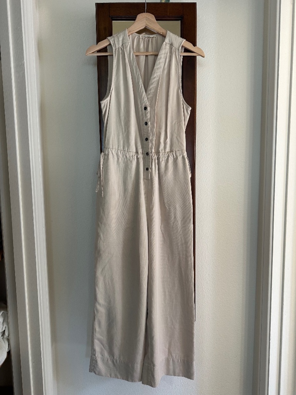 Marine Layer Button-Front Utility Jumpsuit Jumper -